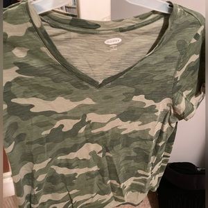 Women’s camo shirt